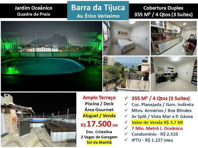 Cob Barra da Tijuca JO Érico Veríssimo 355M²