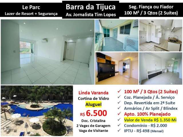 Apto Barra da Tijuca Le Parc 100M² 12