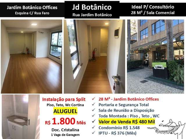 Sala Jardim Botânico Offices 28M²