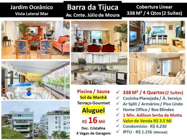 Cob Barra da Tijuca JO Julio de Moura 338M²