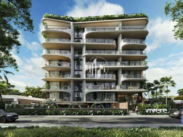 Apartamentos de luxo na beira-mar da Praia de Camboinha