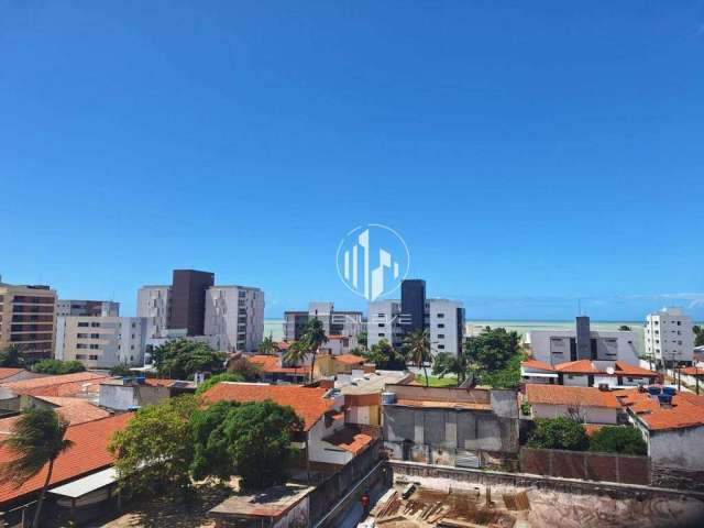 Apartamento com vista mar a 250 m do mar de Camboinha