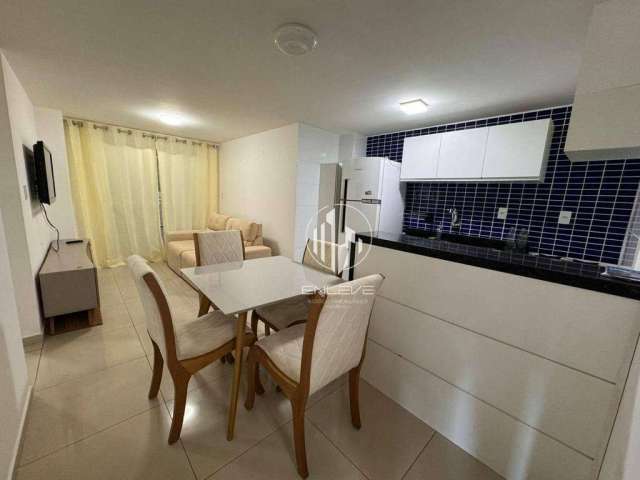 Apartamento com 02 quartos à 50m da Praia de Cabo Branco