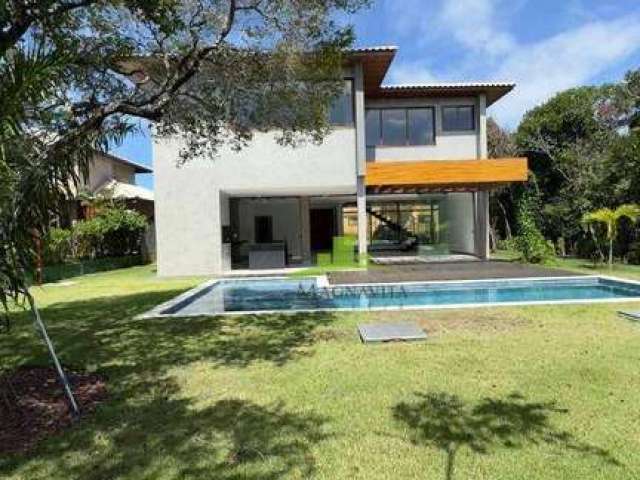 Casa a Venda Praia do Forte | Cond. Ilhas dos Pássaros | 360m² | 05 suítes | master com 40m²|  Living | Piscina | 6 vagas | Praia do Forte