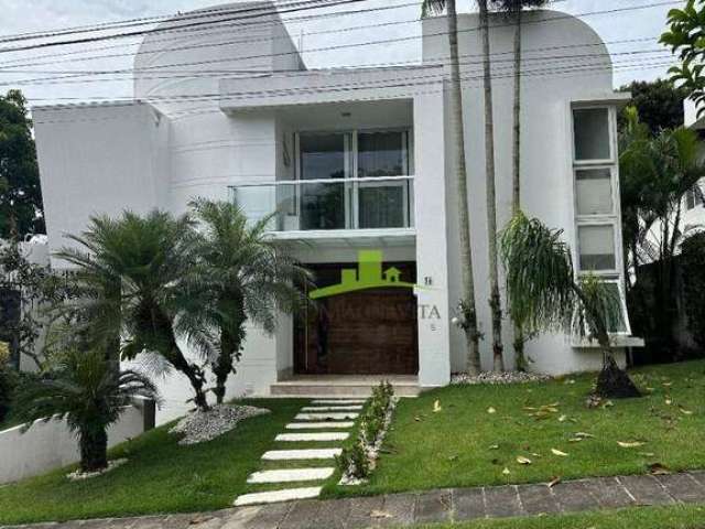 Casa de Luxo à Venda em Alphaville Salvador I (Cond. Itaparica) | 4 Suítes | 596m² | Piscina Privativa | R$ 5.000.000