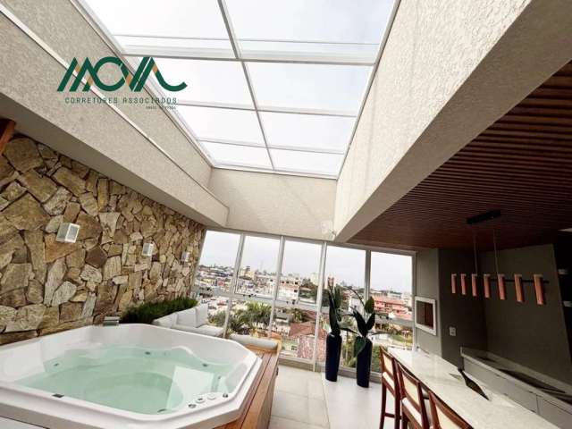 Cobertura duplex no centro de itapoá - mobiliado - residencial santa catarina