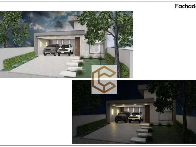 Casa com 3 dormitórios à venda, 190 m² por R$ 1.400.000,00 - Condomínio Residencial Euroville II - Bragança Paulista/SP