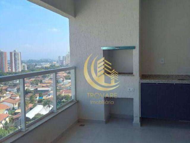 Apartamento com 2 dormitórios para alugar, 77 m² por R$ 3.013,41/mês - Jardim das Nações - Taubaté/SP