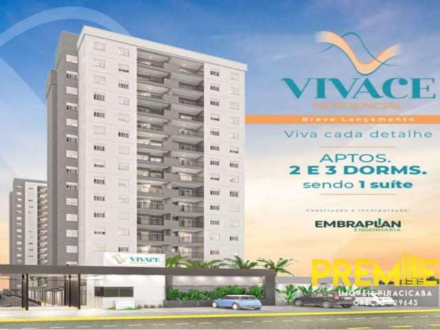 Apartamento no residencial vivace em piracicaba