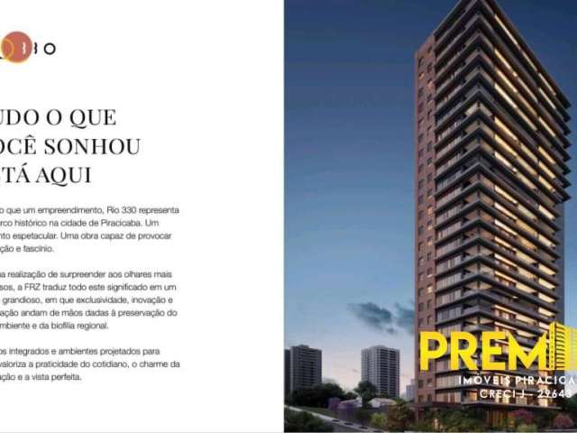 APARTAMENTO DE 87m² COM 02 SUITES NO RIO 330 EM PIRACICABA