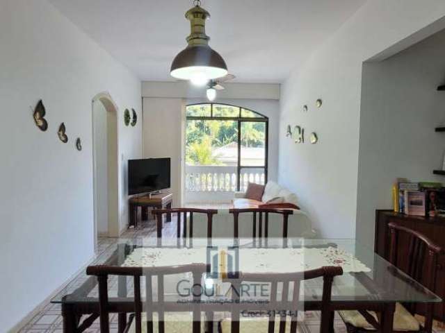 Apartamento com acesso a sacada, 2 dormitórios sendo 1 suíte, lado praia - Enseada-Guarujá/SP.