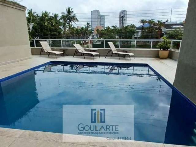 Apartamento DUPLEX alto padrão, 3 suítes e lazer completo no condomínio, lado praia da ENSEADA-Guarujá/SP.