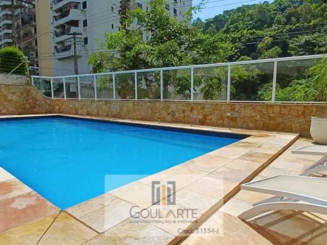 Apartamento Padrão com 3 dormitorios sendo 1 suíte com lazer no condomínio na praia da Pitangueiras-Guarujá/SP.