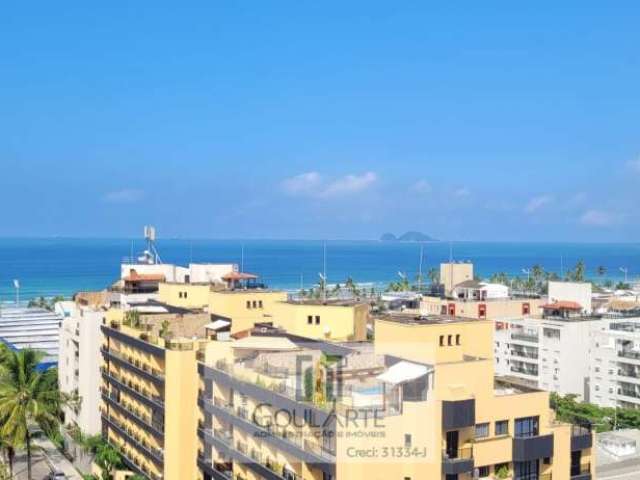 Apartamento alto padrão,3 dormitórios sendo 1 suíte, sacada gourmet com vista mar, lazer completo no condomínio, lado praia - ENSEADA - Guarujá/SP.