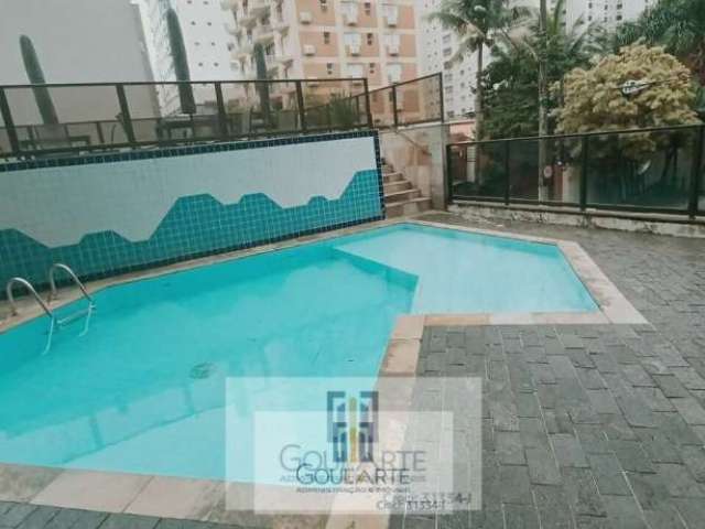 Apartamento alto padrão com 3 dormitórios climatizados sendo 2 suítes , lazer no condomínio,  na praia da Pitangueiras-Guarujá/SP.