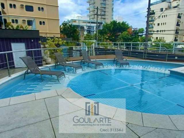 Apartamento com lazer completo em lado praia da Enseada-Guarujá/SP.