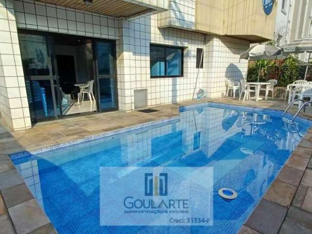 Apartamento Padrão com 2 dormitórios sendo 1 suíte, piscina no condomínio, lado praia da Enseada - Guarujá/SP.