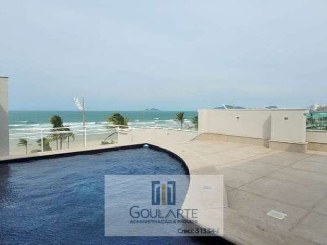 COBERTURA DUPLEX, 3 dormitórios sendo 1 suíte, área gourmet com piscina e churrasqueira -lado praia da  ENSEADA -Guarujá/SP.