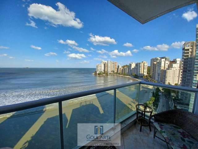 Cobertura penthouse frente mar , 4 dormitórios sendo 2 suítes, com churrasqueira, na praia das ASTÚRIAS-Guarujá/SP.