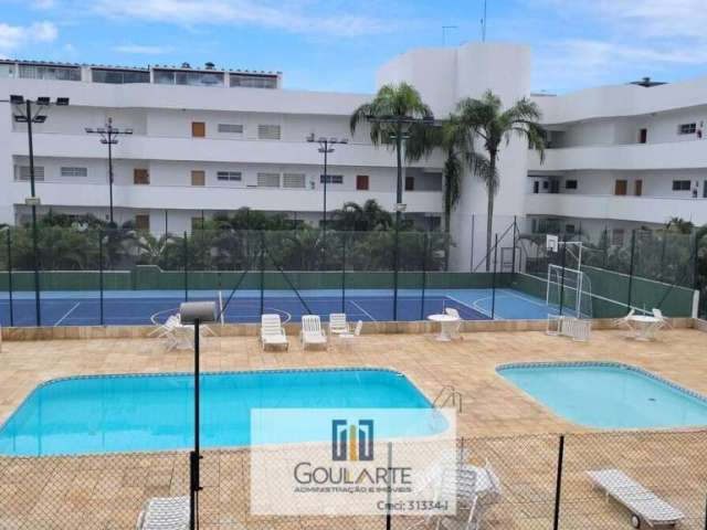 Apartamento em condomínio com lazer,2 dormitórios sendo 1 suíte, à menos de 100 metros do mar ,lado praia da ENSEADA-Guarujá/SP.