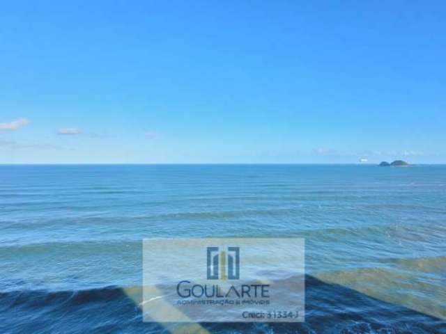 Apartamento alto padrão com sacada gourmet e vista total para o mar, 3 suítes climatizadas, lazer completo no condomínio, PITANGUEIRAS - Guarujá/SP.