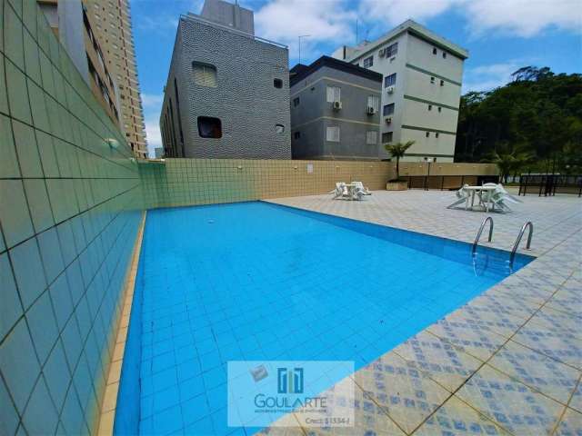 Apartamento alto padrão com sacada, 2 dormitórios sendo 1 suíte, lazer completo no condomínio, lado praia Enseada-Guarujá/SP.