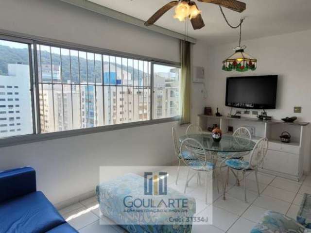 Apartamento alto padrão com 2 dormitórios climatizados, à menos de 50 metros do mar - Pitangueiras-Guarujá/SP.