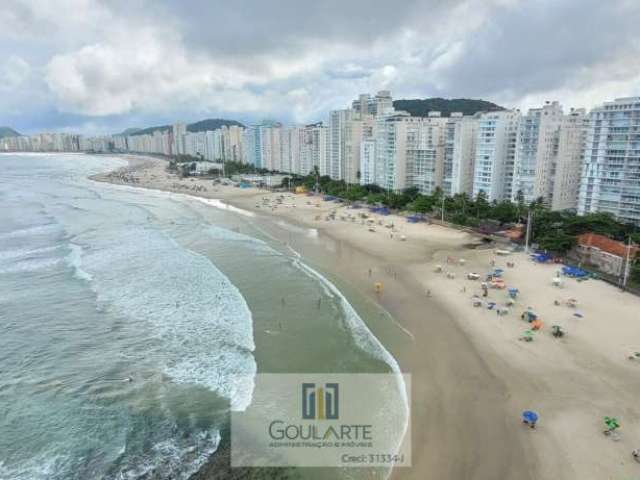 Apartamento alto padrão frente mar, 3 suítes climatizadas, vista total mar - Pitangueiras - Guarujá/SP.