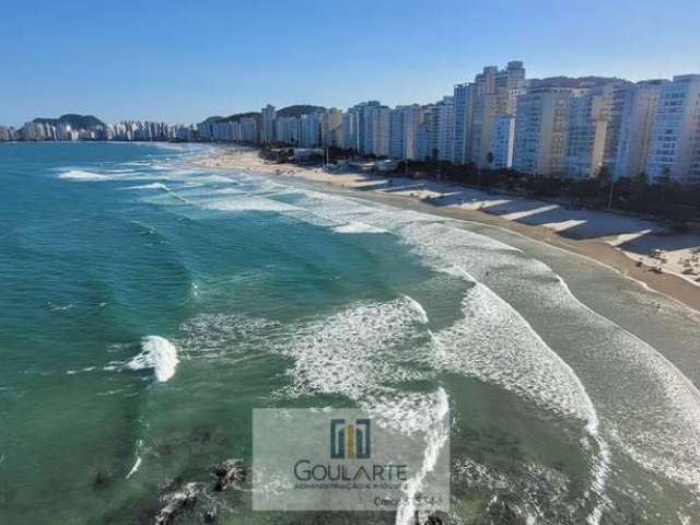 Apartamento alto padrão frente mar, 4 dormitórios sendo 3 suítes, vista total mar, na praia da PITANGUEIRAS-Guarujá/SP.