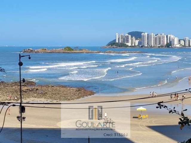 Apartamento Alto Padrão frente mar, 4 dormitórios, vista total do mar - PITANGUEIRAS-GUARUJÁ/SP.