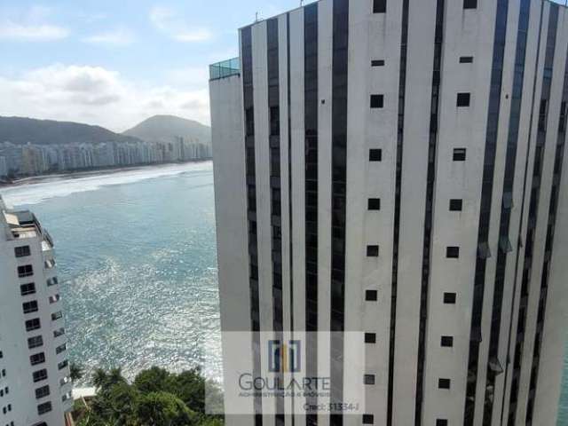 Apartamento alto padrão frente mar, 3 dormitórios sendo 1 suíte, lazer no condomínio, na praia da ASTÚRIAS - Guarujá/SP.