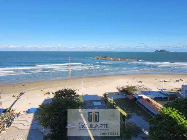 Apartamento alto padrão frente mar, 4 dormitórios, vista total do mar na praia da Pitangueiras-Guarujá/SP.