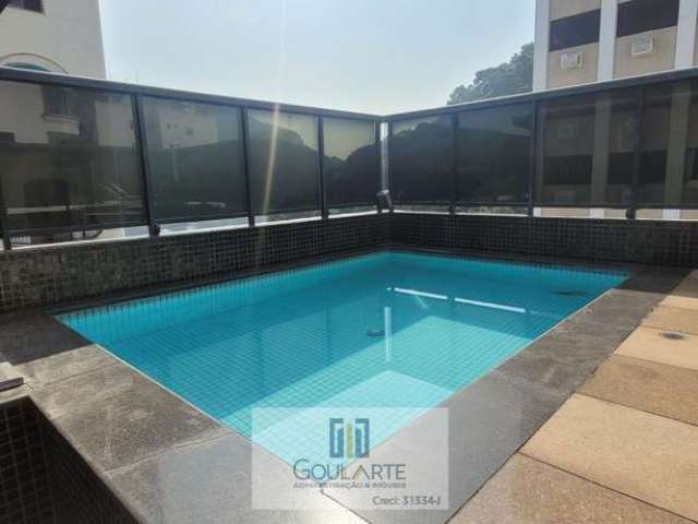 Cobertura Duplex com 3 suítes + suíte de serviço, terraço com piscina, área gourmet - PITANGUEIRAS -Guarujá/SP.