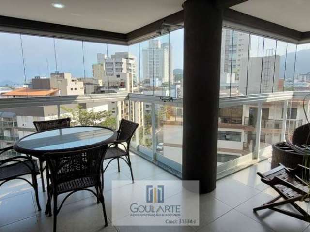 Apartamento alto padrão com sacada gourmet e vista mar, 3 dormitórios sendo 1 suíte, lazer completo no condomínio, lado praia Enseada-Guarujá/SP.