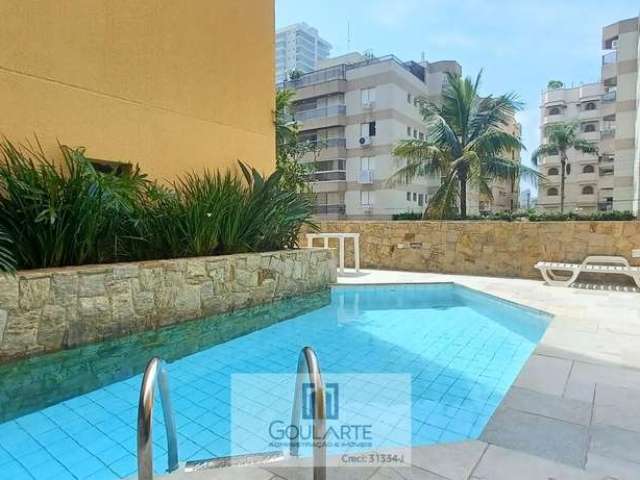 Apartamento Alto Padrão com acesso a sacada, 3 dormitórios sendo 1 suíte, lazer no condomínio, lado praia - ENSEADA - Guarujá/SP.