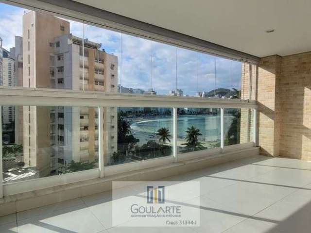 Apartamento com vista mar, sacada gourmet, 3 dormitórios sendo 2 suítes, lazer completo no condomínio - ASTÚRIAS -Guarujá/SP.