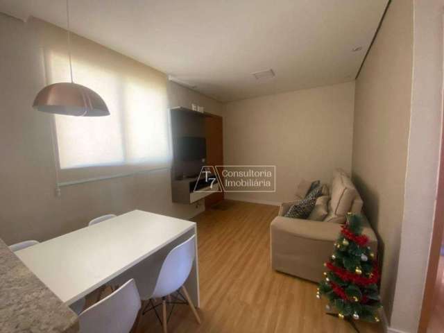 Apartamento com 2 dormitórios à venda, 45 m² por R$ 235.000,00 - Condomínio Parque Solar dos Pássaros - Salto/SP