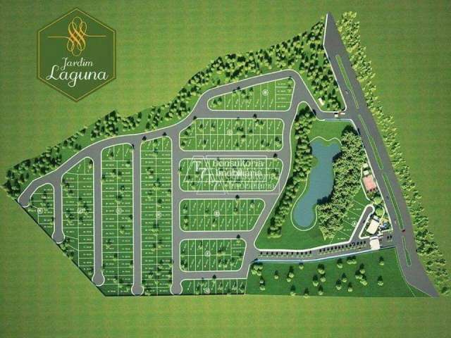 Terreno à venda, 381 m² por R$ 405.000,00 - Condomínio Residencial Laguna - Indaiatuba/SP