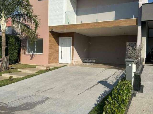 Sobrado com 3 dormitórios, 280 m² - venda por R$ 2.900.000,00 ou aluguel por R$ 11.922,00/mês - Condomínio Maria Dulce - Indaiatuba/SP