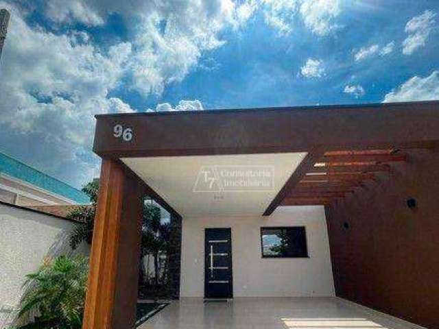 Casa com 3 dormitórios à venda, 144 m² por R$ 900.000 - Condomínio Vila Paraty - Indaiatuba/SP