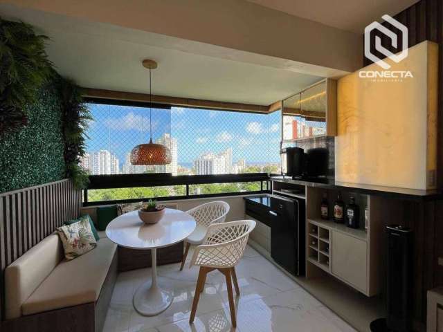 Apartamento 4/4, 147 M2, Reformado, Pituba, Salvador.