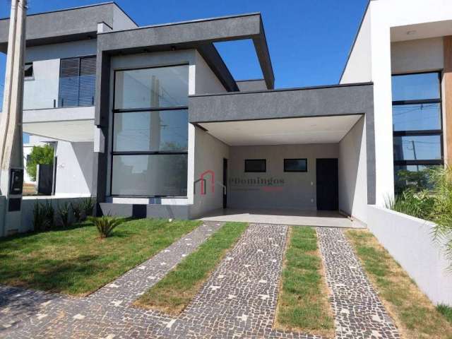 Casa térrea com piscina - acabamento de 1º linha - terras da estância - paulínia