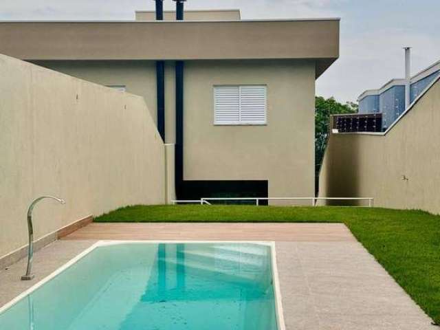 Sobrado novo à venda com 03 suítes e piscina - Jd. Paulista Atibaia