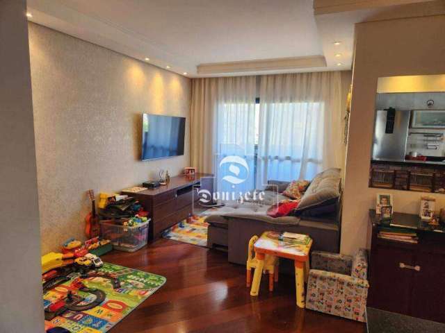 Apartamento com 3 dormitórios à venda, 88 m² por R$ 530.000,00 - Campestre - Santo André/SP