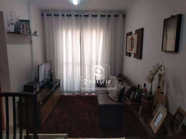 Apartamento com 2 dormitórios à venda, 54 m² por R$ 339.999,90 - Utinga - Santo André/SP