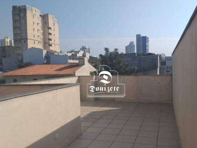 Cobertura com 2 dormitórios à venda, 80 m² por R$ 399.999,90 - Vila Guiomar - Santo André/SP