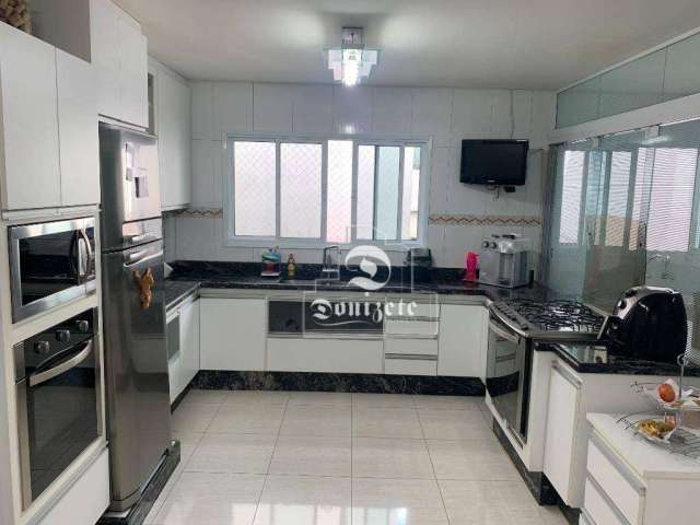 Sobrado com 3 dormitórios à venda, 244 m² por R$ 1.070.000,00 - Campestre - Santo André/SP