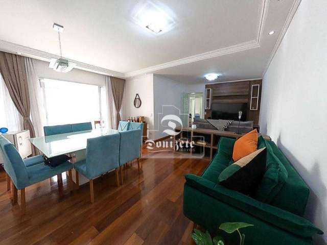 Apartamento com 3 dormitórios à venda, 122 m² por R$ 1.250.000,00 - Jardim - Santo André/SP