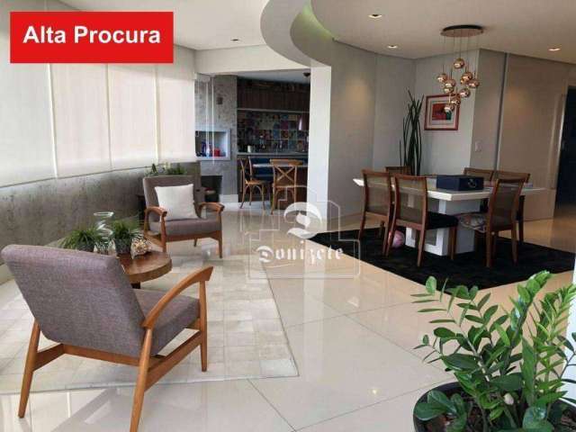 Apartamento com 4 dormitórios à venda, 232 m² por R$ 2.797.999,99 - Vila Assunção - Santo André/SP