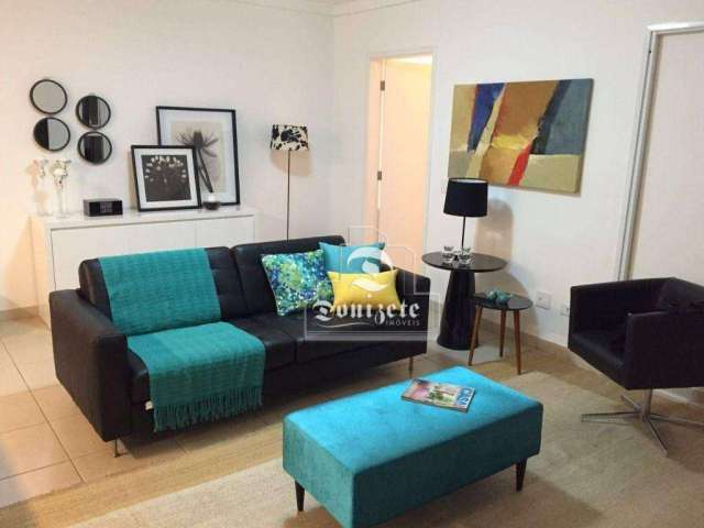 Apartamento com 1 dormitório, 70 m² - venda por R$ 795.000,00 ou aluguel por R$ 4.151,52/mês - Jardim - Santo André/SP